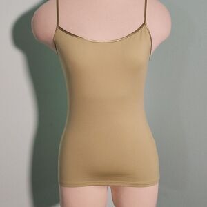 Ellen Tracy green tank top, size small. Beautiful fabric.‎